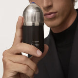 عطر Cartier Pasha de Edition Noire أو دي تواليت Silver Limited Edition للرجال - 100 مل