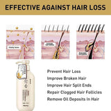 شامبو ساكورا الياباني لنمو الشعر ومنع التساقط ومكافحة القشرة 300 مل (Sakura Japanese Hair Growth &amp; Anti-Dandruff Shampoo 300ml)