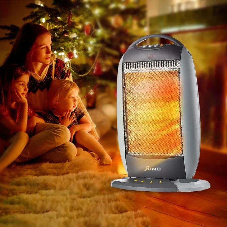 سخان هالوجين كهربائي من سومو، 1200 واط، موديل SM-1200