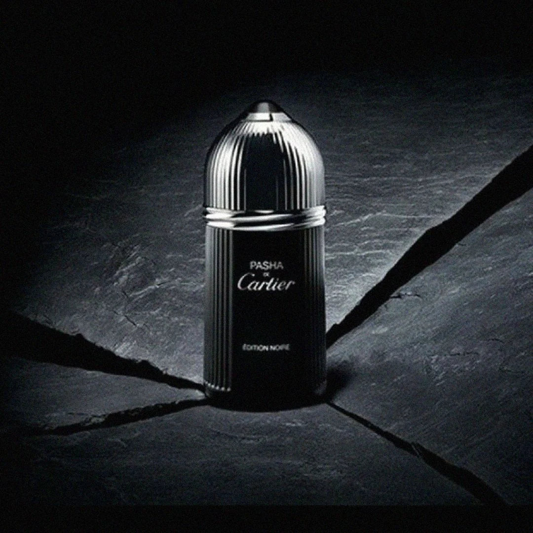 عطر Cartier Pasha de Edition Noire أو دي تواليت Silver Limited Edition للرجال - 100 مل