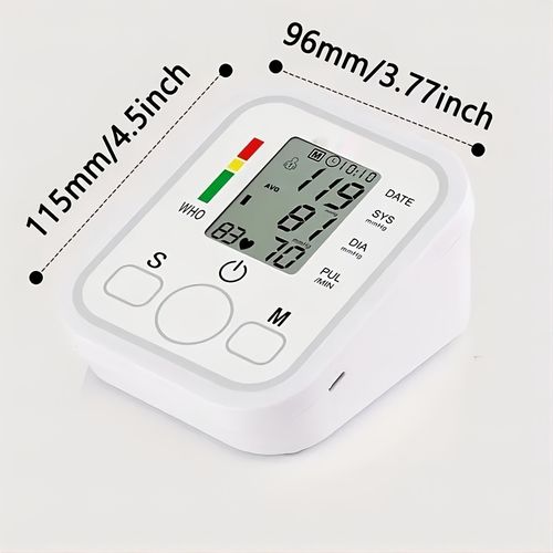 جهاز قياس ضغط الدم الرقمي الأوتوماتيكي للذراع