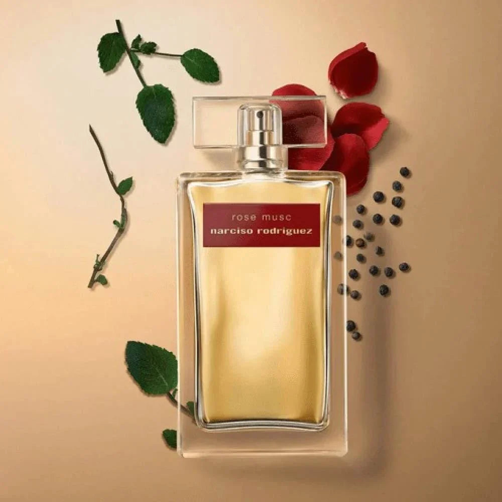 عطر Narciso Rodriguez للنساء Rose Musc أو دي بارفان Intense للجنسين - 100 مل