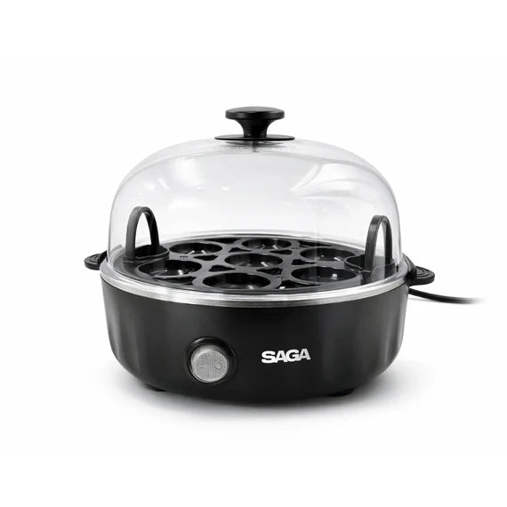 جهاز سلق البيض الكهربائي بالبخار 360 واط من SAGA (موديل SM-8115)
