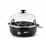 جهاز سلق البيض الكهربائي بالبخار 360 واط من SAGA (موديل SM-8115)