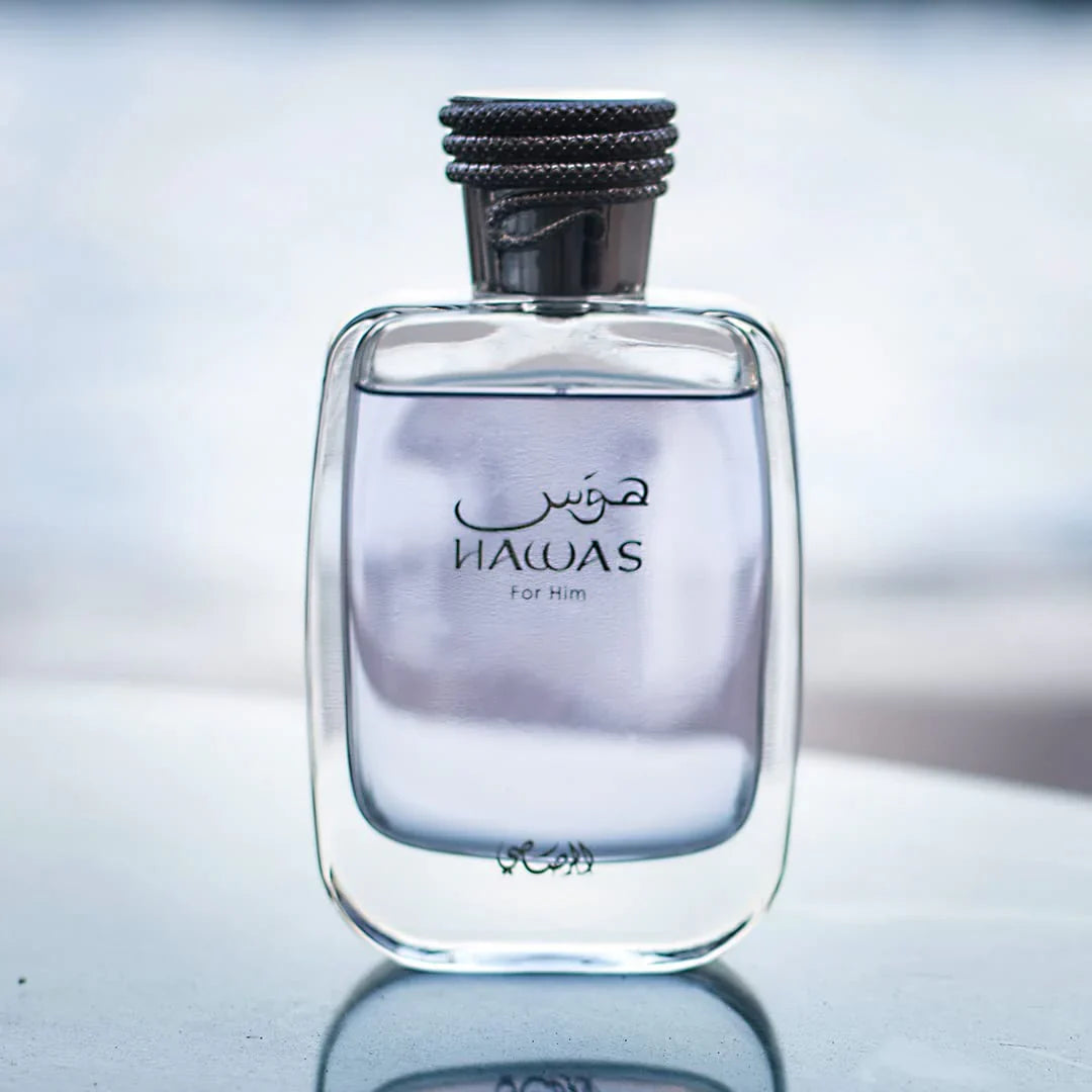 عطر رصاصي Hawas أو دي بارفان للرجال - 100 مل