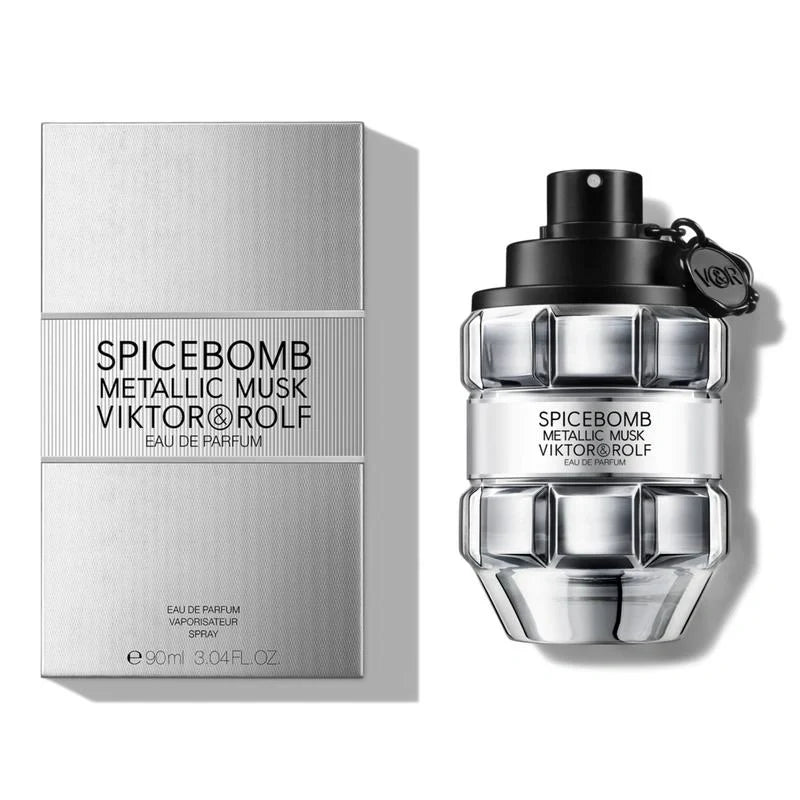 عطر فيكتور أند رولف Spicebomb Metallic Musk أو دي بارفان للرجال - 90 مل