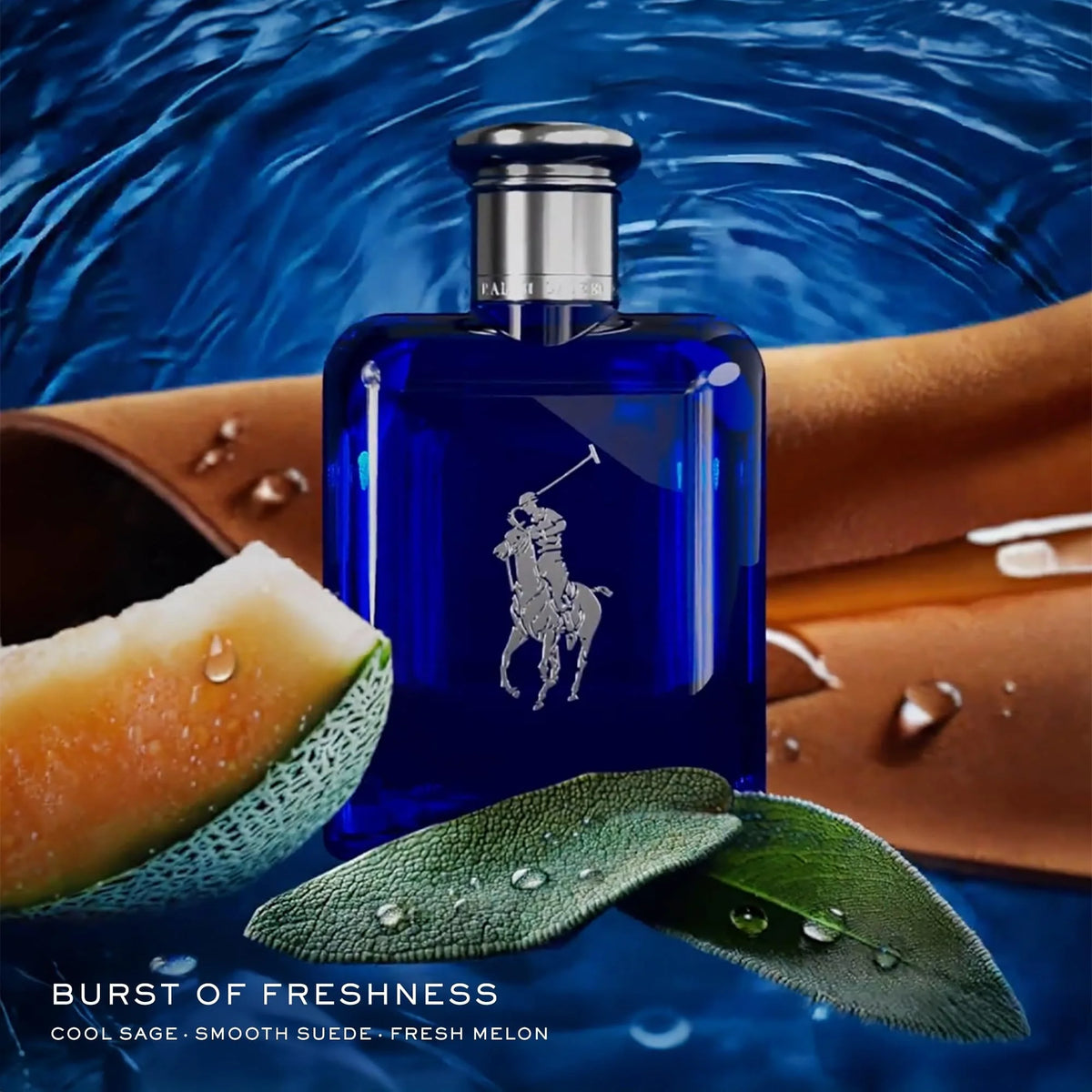 عطر Ralph Lauren Polo Blue أو دي بارفان للرجال - 125 مل