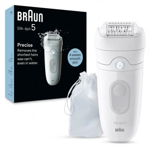 ماكينة إزالة الشعر براون سيلك ابيل 5 للاستخدام الجاف والرطب (Braun Silk-épil 5 SE5-011)