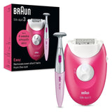 ماكينة إزالة الشعر سلكية مع مشذب بيكيني براون سيلك ابيل 3 (Braun Silk-épil 3 - SE 3202)
