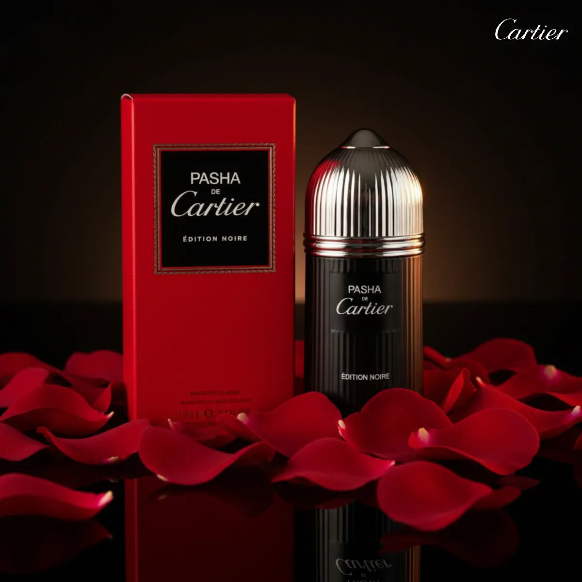 عطر Cartier Pasha Edition Noire أو دي تواليت للرجال - 100 مل