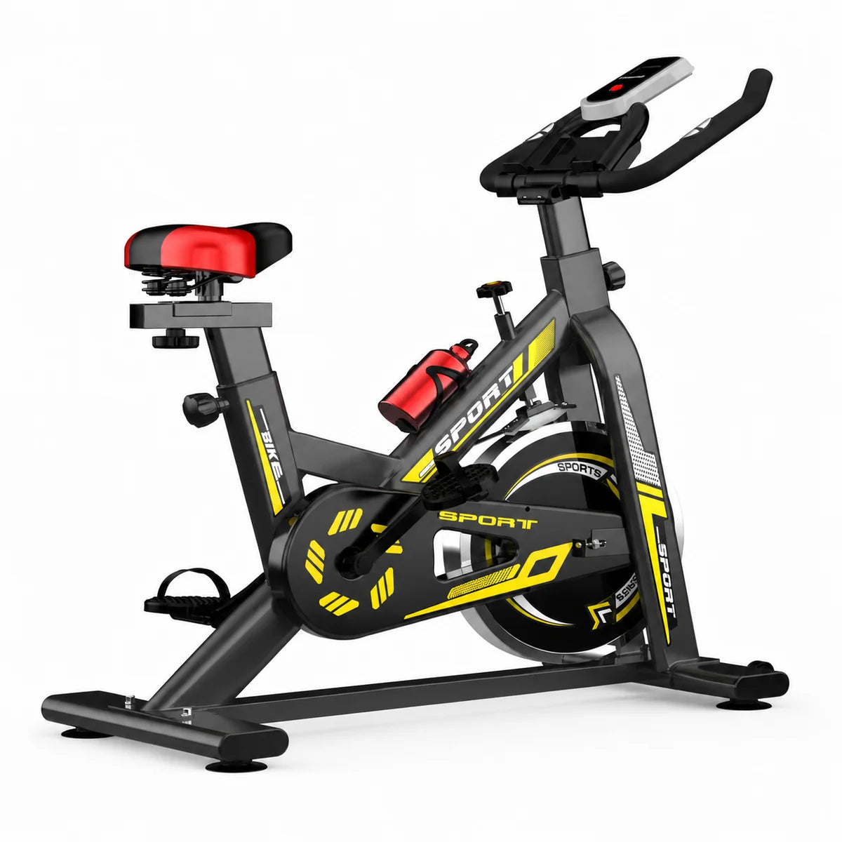 دراجة التمارين والسبينينج المنزلية ذات الدواسات من بلاك بول ستيل سبورتس (Black Bull Steel Sports Spinning Bike)