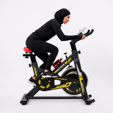 دراجة التمارين والسبينينج المنزلية ذات الدواسات من بلاك بول ستيل سبورتس (Black Bull Steel Sports Spinning Bike)