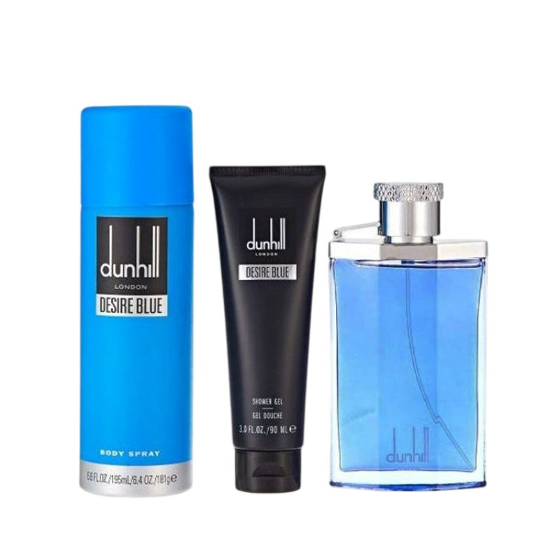 عطر Dunhill - Desire Blue Gift Set - 3pcs