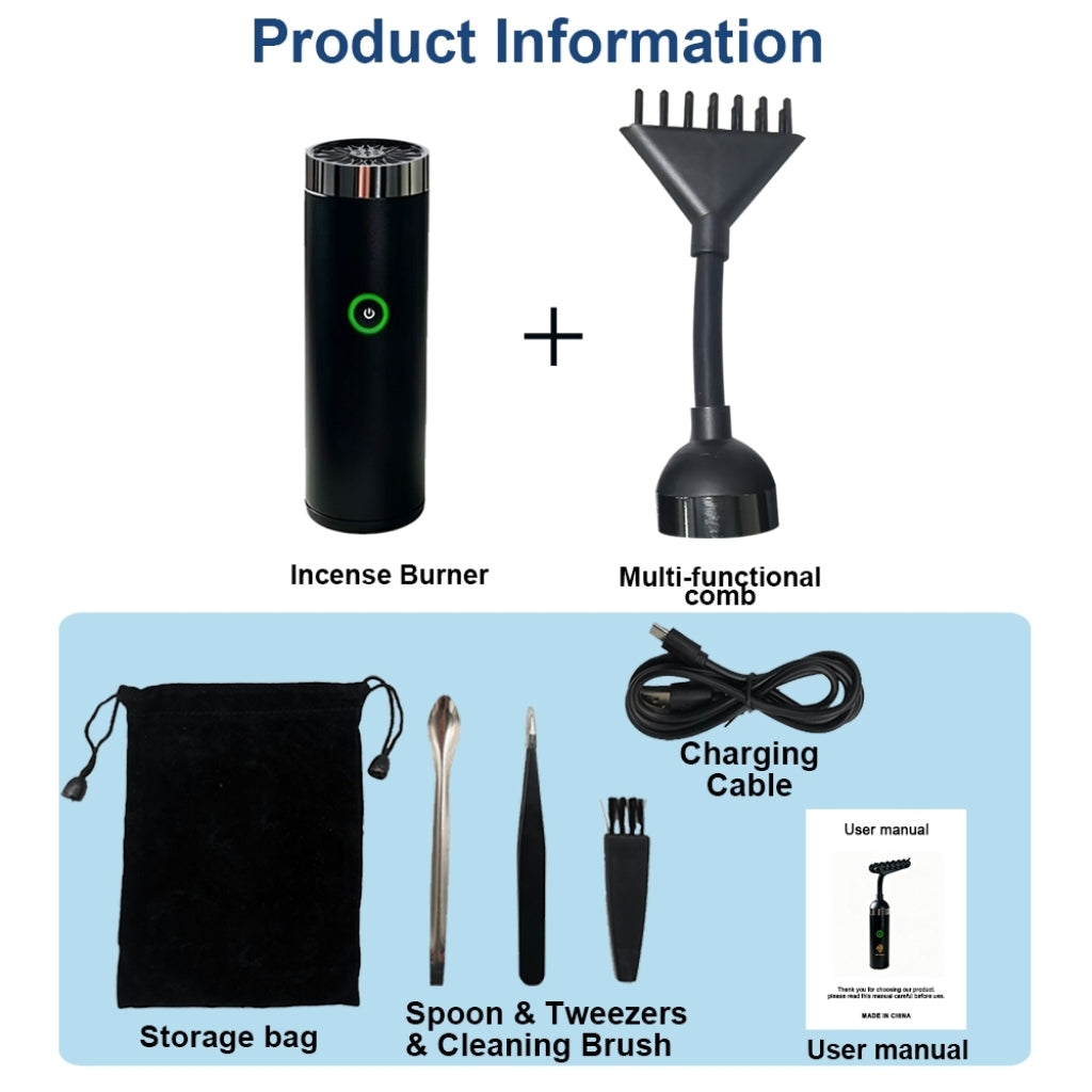مبخرة بخور كهربائية BK-82 للشعر والملابس من عود بخور (OUD Bukhoor BK-82 Hair &amp; Clothes Electric Incense Burner)