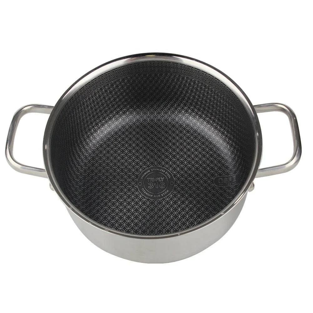 OSFE Casserole 3 Layers Stainless Steel - 28 cm