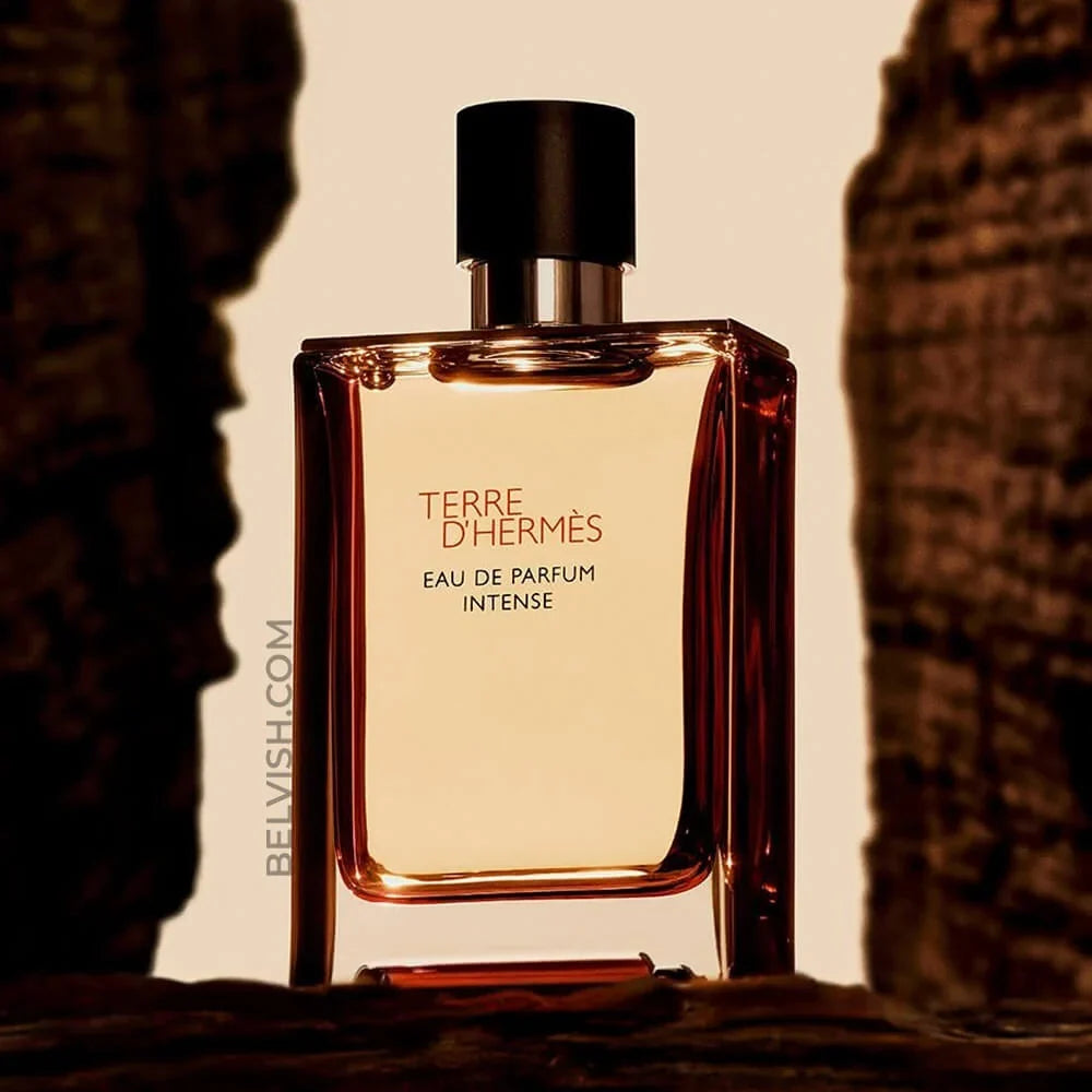 عطر هيرميس Terre d Hermes Eau Intense Vetiver أو دي بارفان للرجال - 200 مل