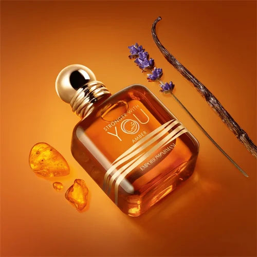 عطر Emporio Armani - Stronger With You Amber أو دي بارفان للجنسين - 50ml