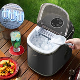 صانعة ثلج منزلية ومكتبية بقدرة 130 واط وسعة خزان 2.2 لتر من سومو - SM-9051 (SUMO Home &amp; Office Ice Maker 130W SM-9051)
