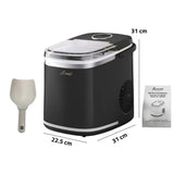 صانعة ثلج منزلية ومكتبية بقدرة 130 واط وسعة خزان 2.2 لتر من سومو - SM-9051 (SUMO Home &amp; Office Ice Maker 130W SM-9051)