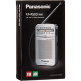 راديو باناسونيك RF-P50 المحمول بتقنية FM - فضي