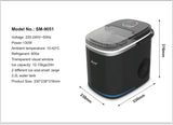 صانعة ثلج منزلية ومكتبية بقدرة 130 واط وسعة خزان 2.2 لتر من سومو - SM-9051 (SUMO Home &amp; Office Ice Maker 130W SM-9051)