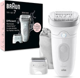 ماكينة إزالة الشعر براون سيلك ابيل 7 للاستخدام الرطب والجاف (Braun Silk-épil 7 - SE7-041)