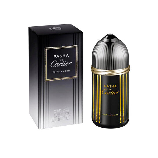 عطر Cartier Pasha Edition Noire Limited Edition (Black Stripes)–للرجال–أو دي تواليت–100ml