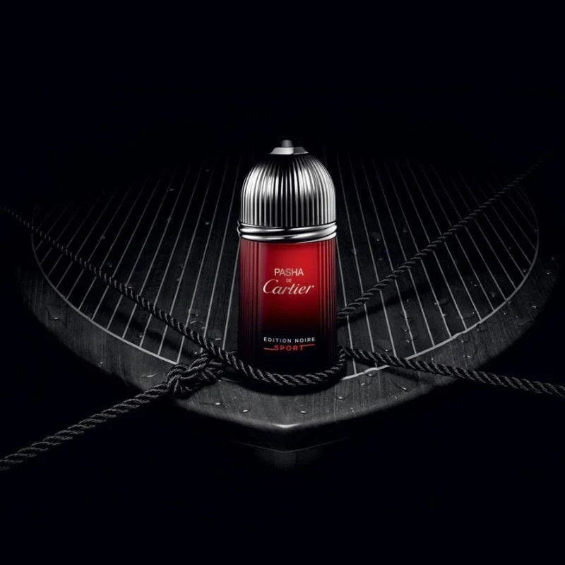 عطر Cartier Pasha Edition Noire Sport أو دي تواليت للرجال - 100 مل