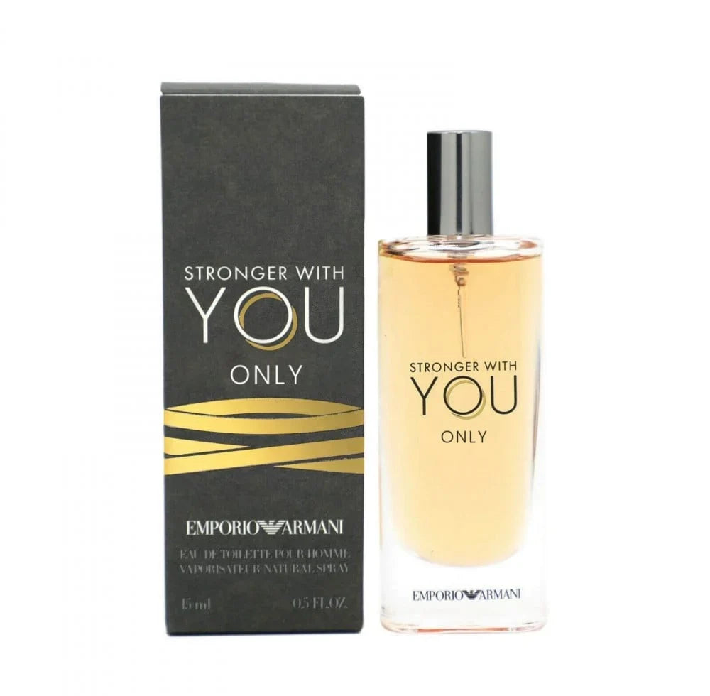 عطر Emporio Armani - Stronger With You Only أو دي تواليت للرجال - 15ml