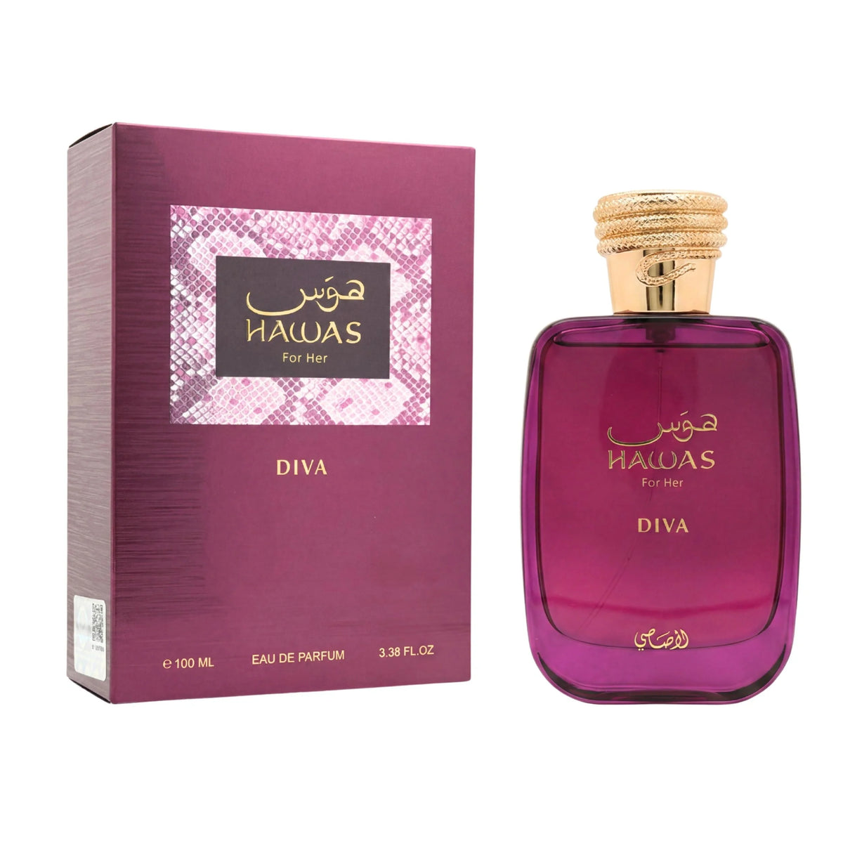 عطر رصاصي Hawas Diva أو دي بارفان للنساء - 100 مل