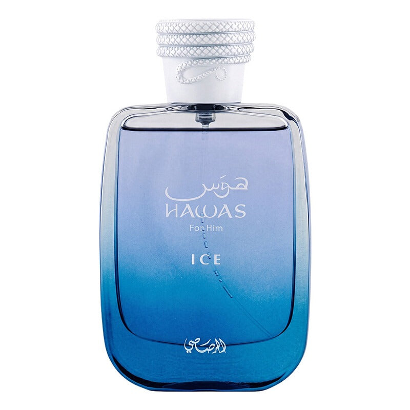 عطر رصاصي Hawas Ice أو دي بارفان للرجال - 100 مل