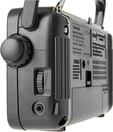 راديو محمول FM/AM مع موالف RF-2400D من باناسونيك، أسود