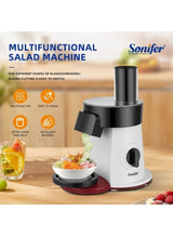 قطاعة سلطة سونيفير SF-5505 - قطاعة خضراوات متعددة الوظائف 5 في 1