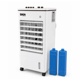 مبرد هواء محمول SAGA SG-138 بسعة 8 لترات، مزود بتبريد تبخيري، ومرطب هواء، و3 سرعات للمروحة