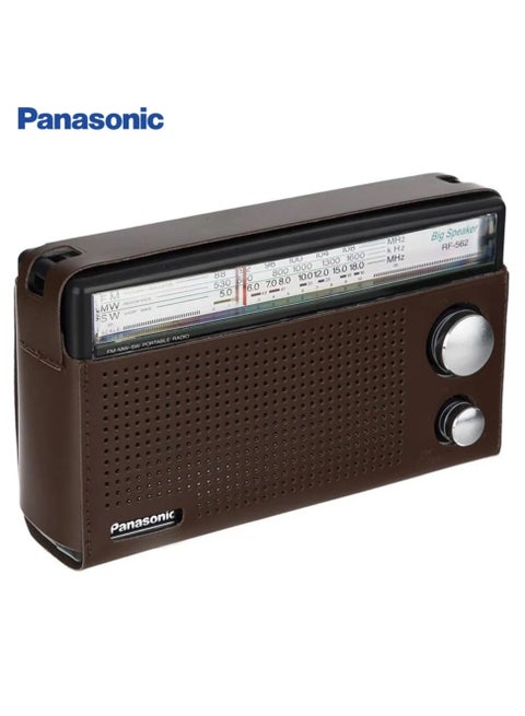 راديو RF-562DD2 يعمل بالبطارية، ثلاثي الموجات FM/MW/SW
