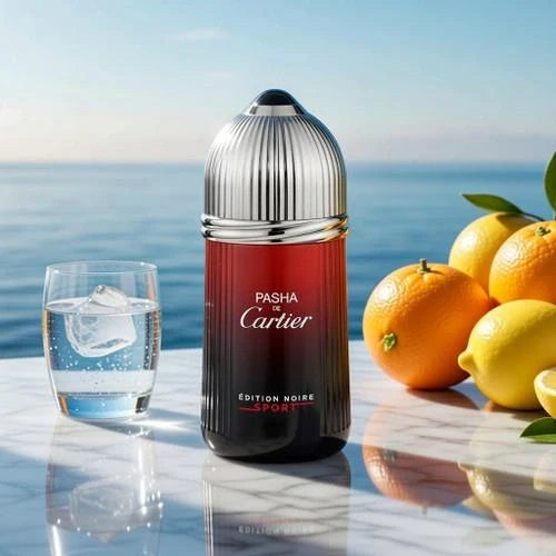 عطر Cartier Pasha Edition Noire Sport أو دي تواليت للرجال - 100 مل