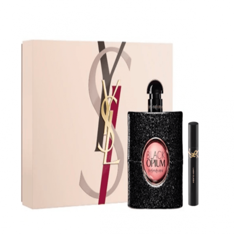 عطر YSL - Black Opium أو دي بارفان Set للنساء - 3pcs