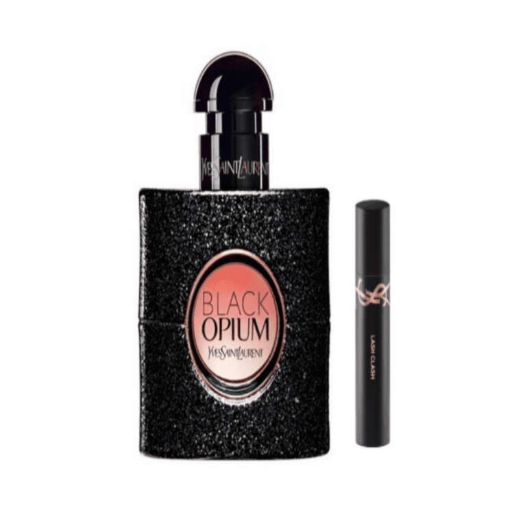 عطر YSL - Black Opium أو دي بارفان Set للنساء - 3pcs